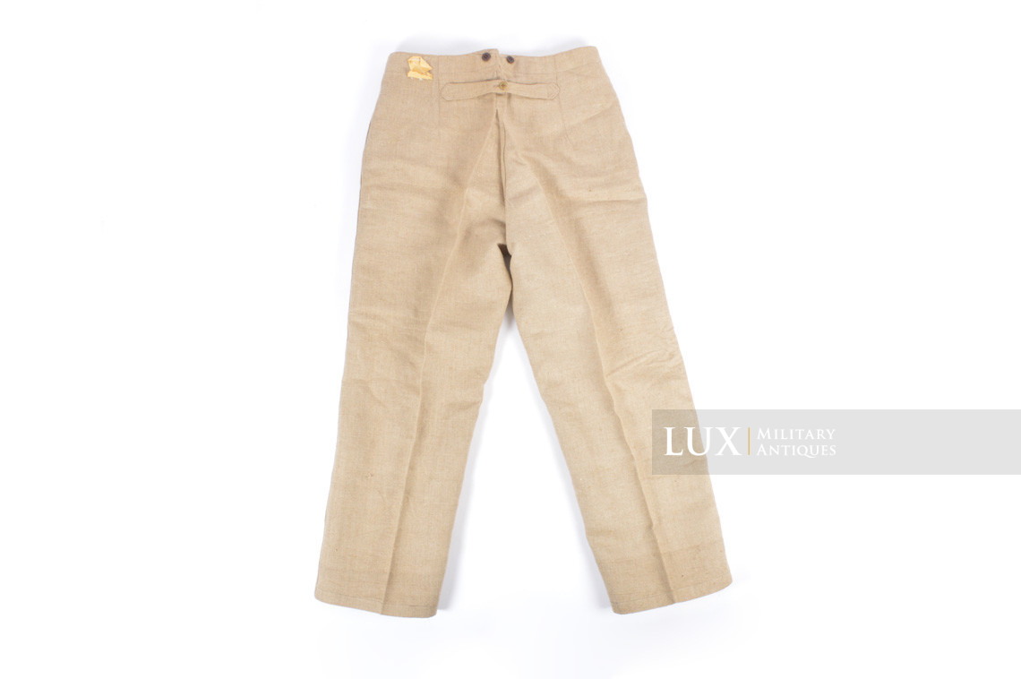 Unissued Wehrmacht « hbt » tan drill trousers - photo 20
