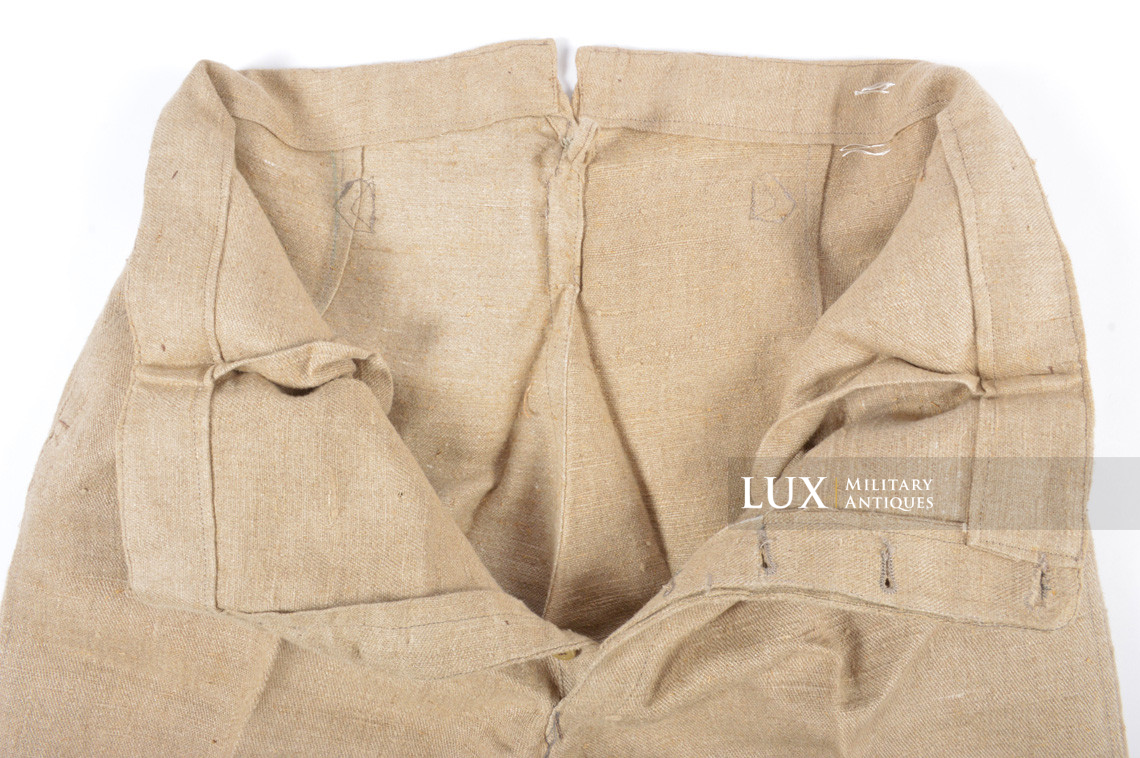 Pantalon treillis Wehrmacht - Lux Military Antiques - photo 26