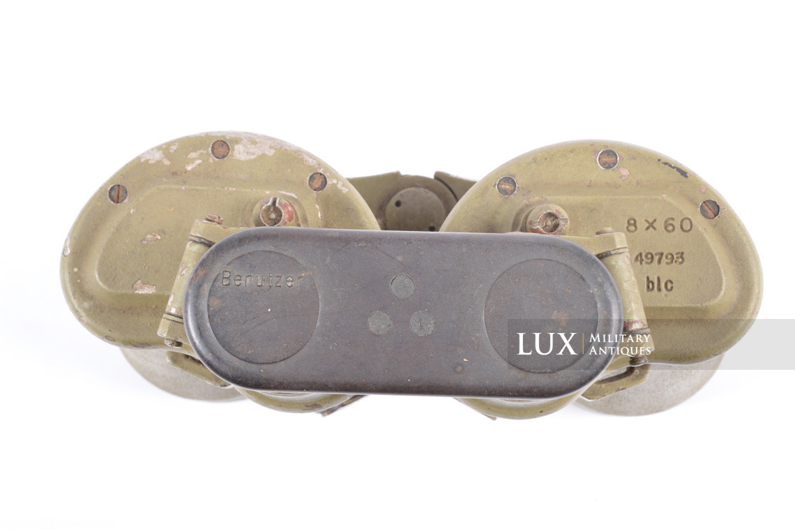 Rare German U-Boat commanders 8x60 power binoculars, « blc / fat-boys » - photo 13