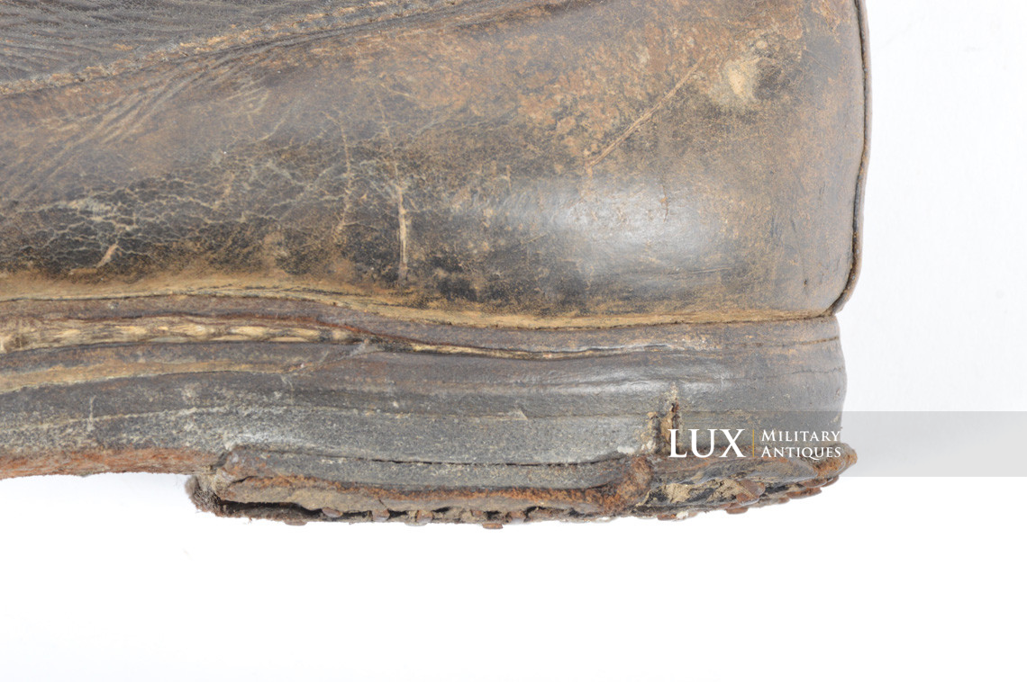Bottes de saut précoces de parachutiste allemand, « 1940 - 1941 » - photo 11