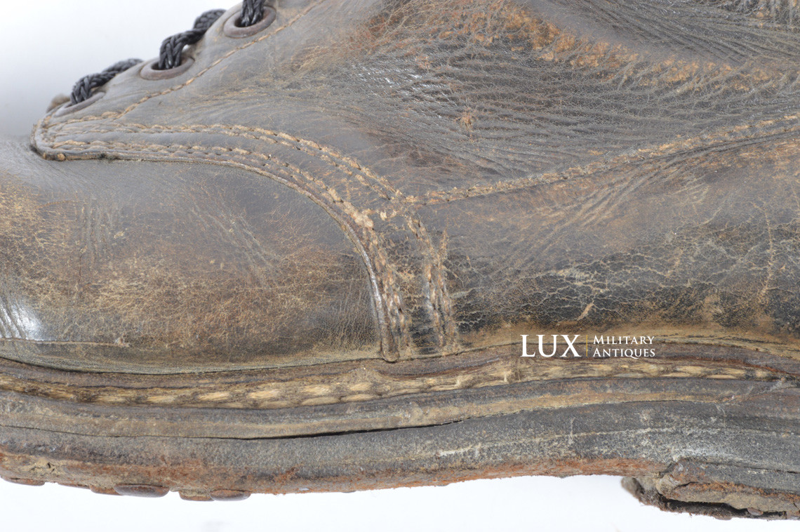 Bottes de saut précoces de parachutiste allemand, « 1940 - 1941 » - photo 12