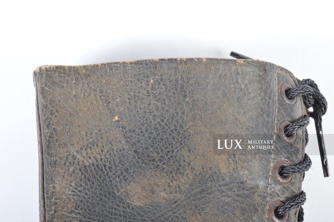 Bottes de saut précoces de parachutiste allemand, « 1940 - 1941 » - photo 15