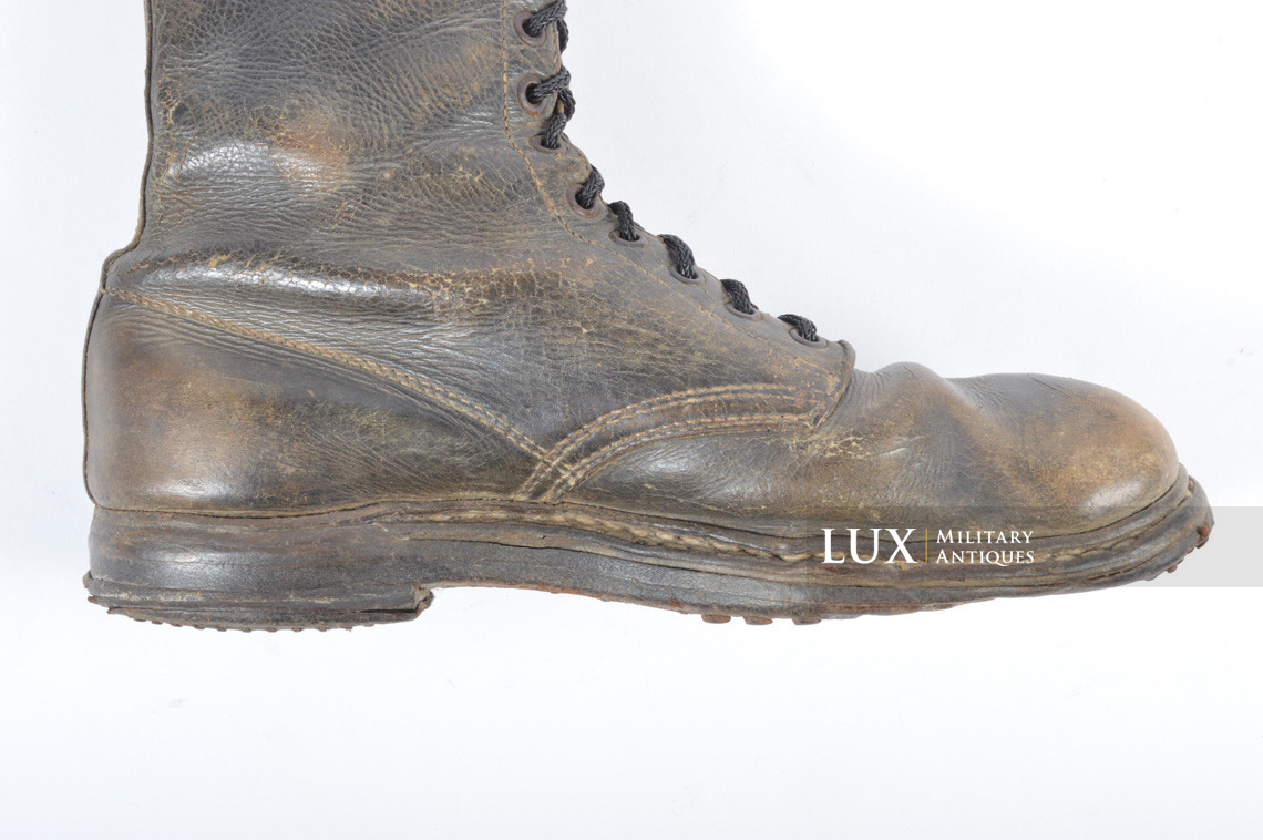 Bottes de saut précoces de parachutiste allemand, « 1940 - 1941 » - photo 16