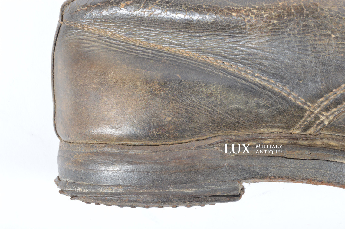 Bottes de saut précoces de parachutiste allemand, « 1940 - 1941 » - photo 17