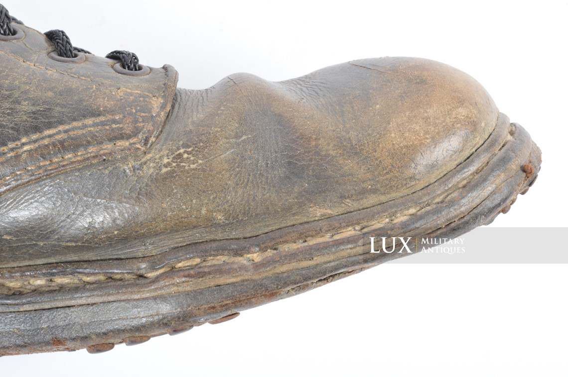 Bottes de saut précoces de parachutiste allemand, « 1940 - 1941 » - photo 18
