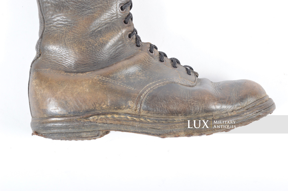 Bottes de saut précoces de parachutiste allemand, « 1940 - 1941 » - photo 25