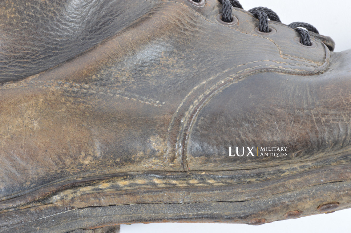 Bottes de saut précoces de parachutiste allemand, « 1940 - 1941 » - photo 27