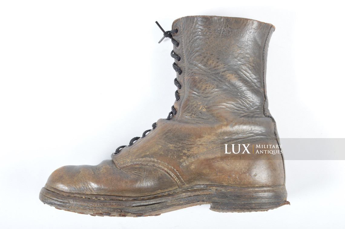 Bottes de saut précoces de parachutiste allemand, « 1940 - 1941 » - photo 29
