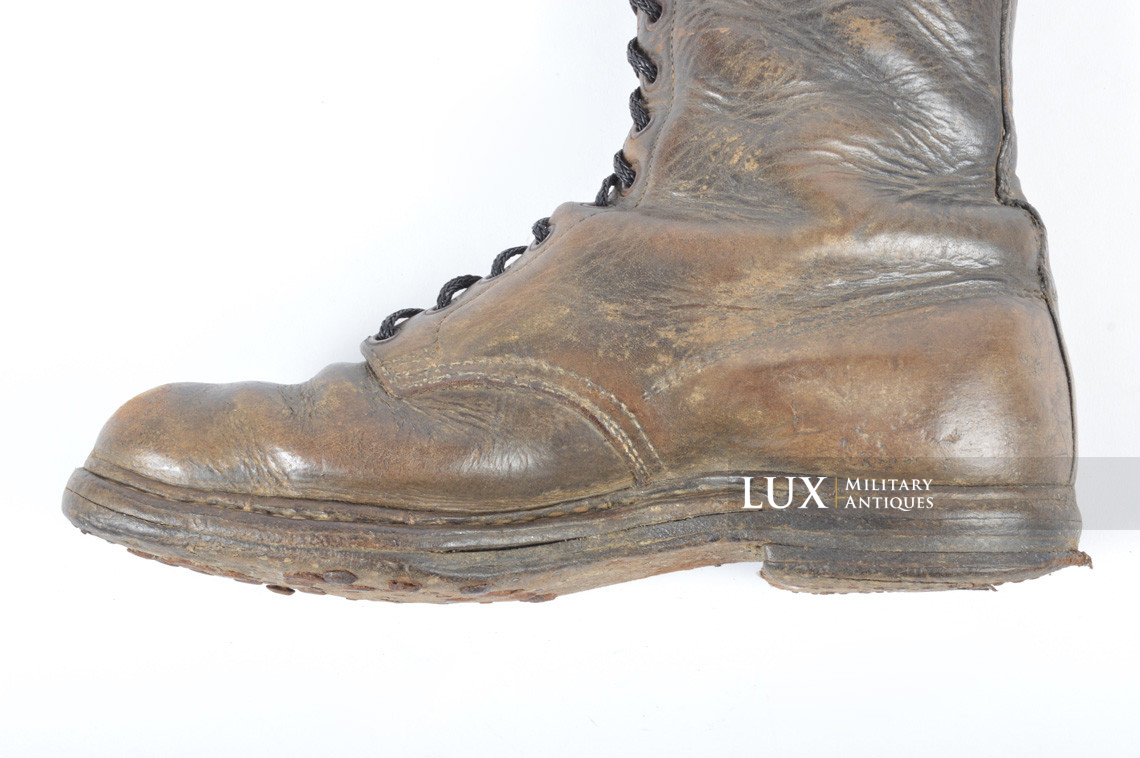 Bottes de saut précoces de parachutiste allemand, « 1940 - 1941 » - photo 31