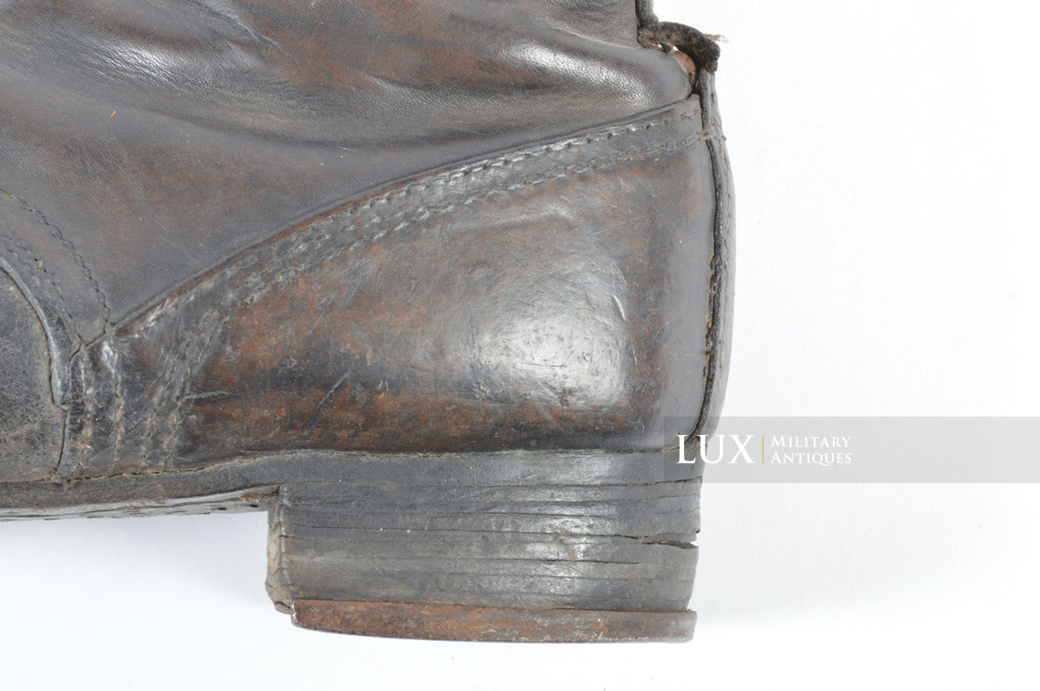 Mid-war German low ankle combat boots, « 1942 » - photo 26