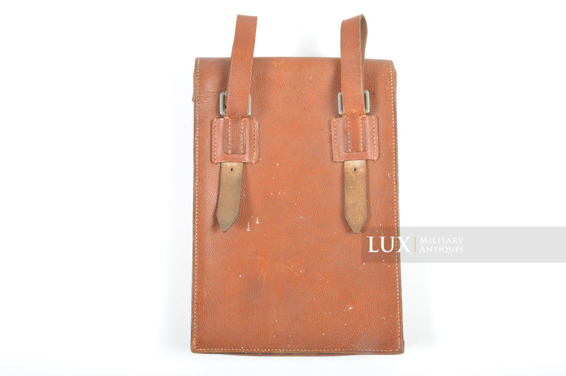 Porte cartes précoce en cuir brun naturel, « 1938 » - photo 10