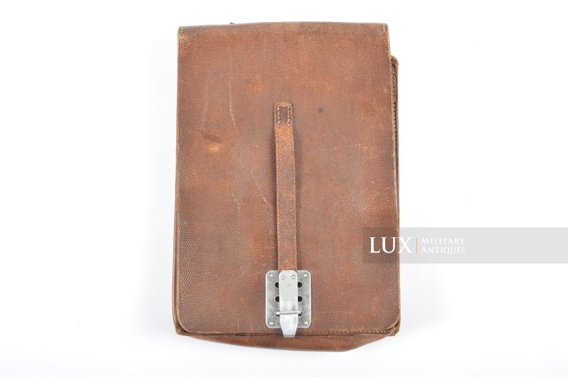 Early Luftwaffe map case, first model, « L.B.A.B.37 / unit marked » - photo 4