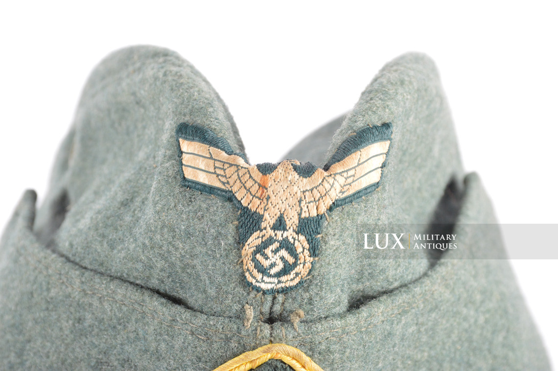 Early Heer cavalry pipped overseas service cap, « 1939 » - photo 13