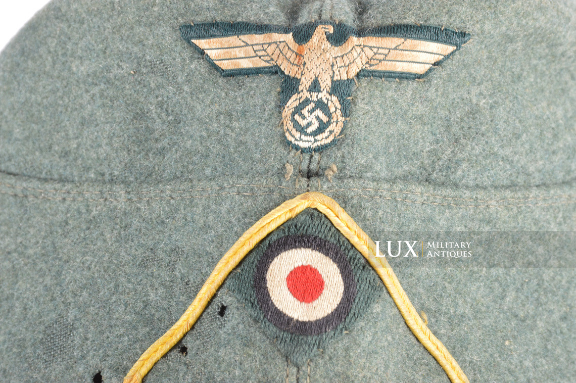 Early Heer cavalry pipped overseas service cap, « 1939 » - photo 12
