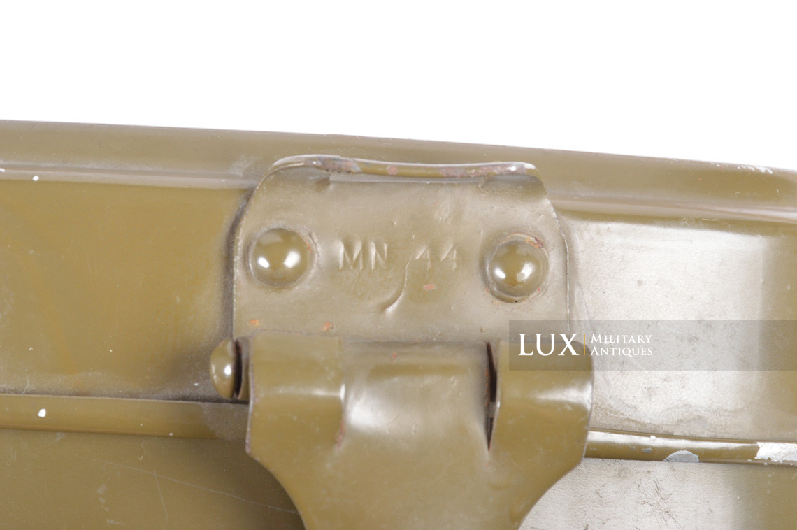 Late-war German aluminum mess kit, named, « MN44 » - photo 8