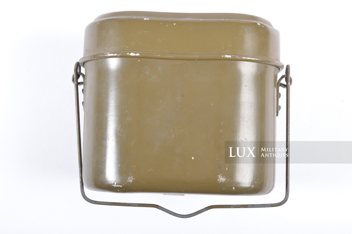 Late-war German aluminum mess kit, named, « MN44 » - photo 9