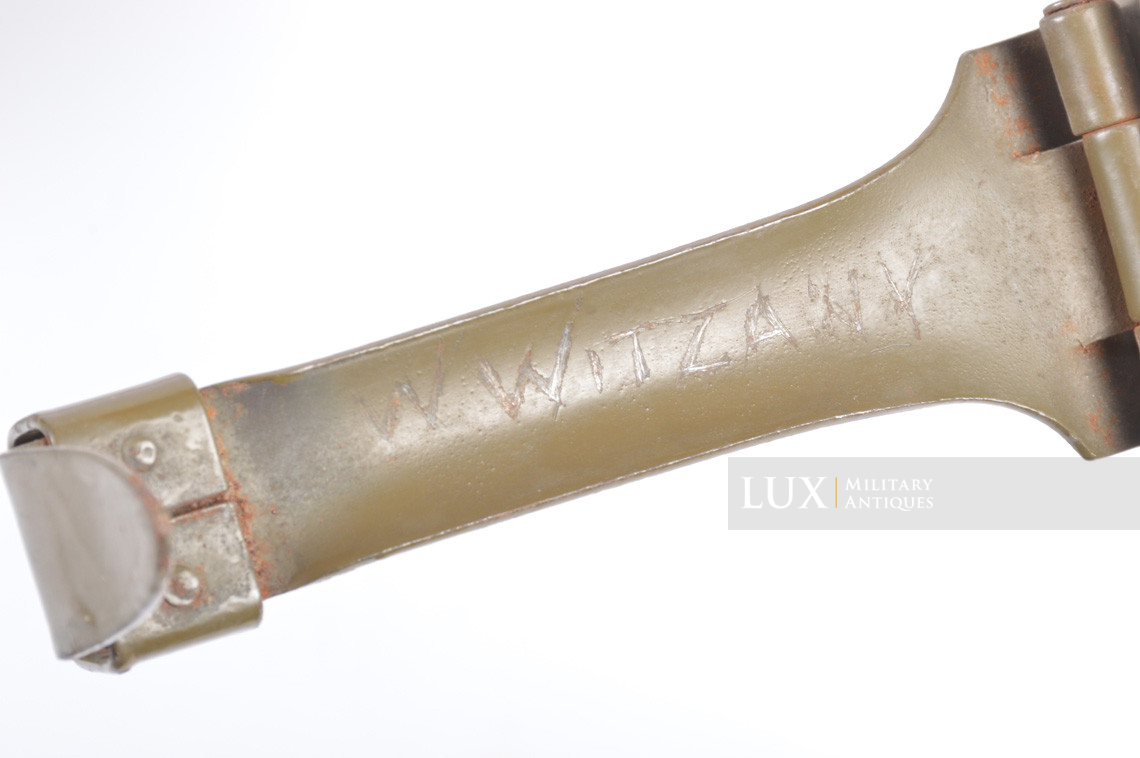 Late-war German aluminum mess kit, named, « MN44 » - photo 15