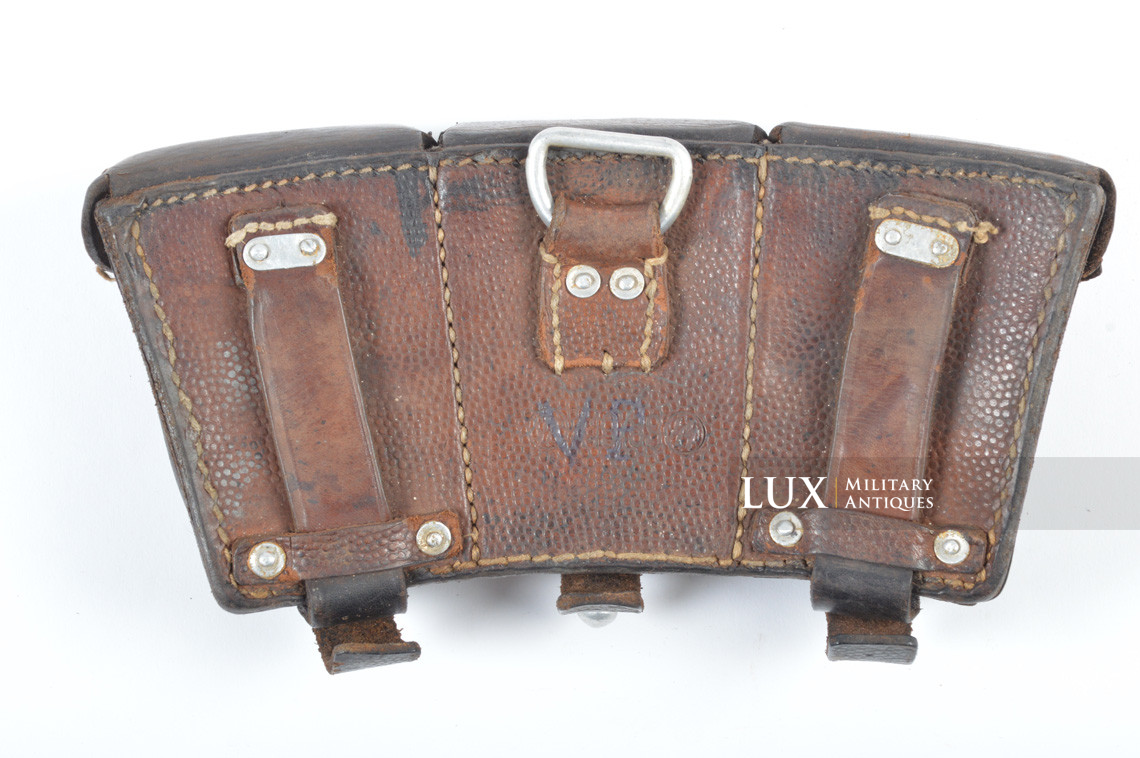 Early war K98 ammunition pouch, « VA 419/38 SS » - photo 7