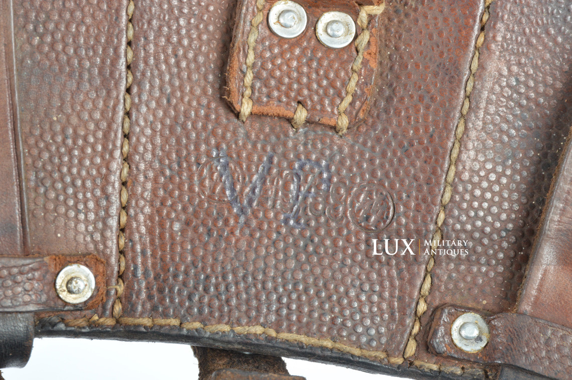 Early war K98 ammunition pouch, « VA 419/38 SS » - photo 8