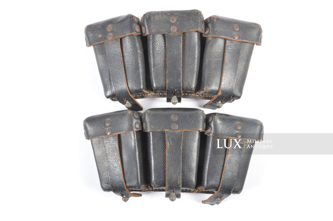 Matching pair of late-war k98 ammunition pouches, RBNr « 0/0633/0013 » - photo 4