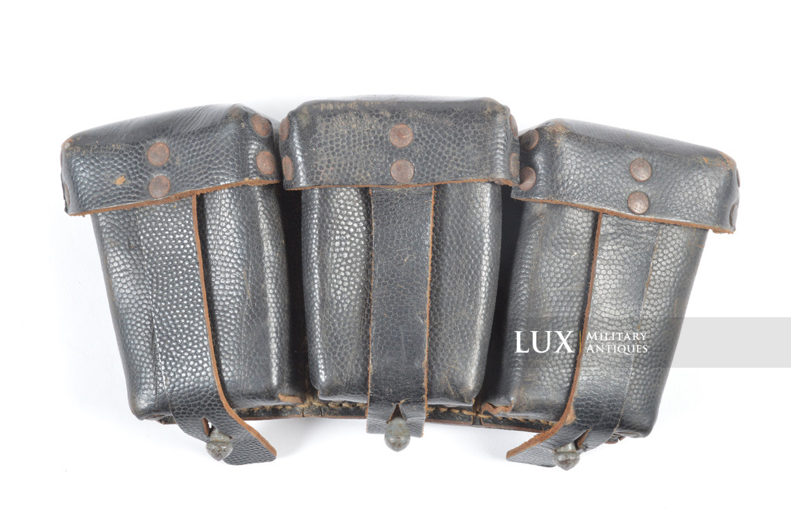 Matching pair of late-war k98 ammunition pouches, RBNr « 0/0633/0013 » - photo 16