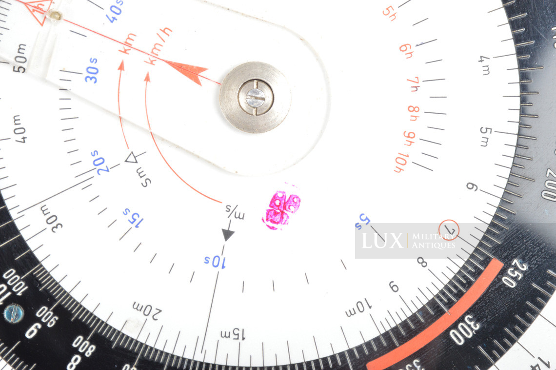 Mid-war Luftwaffe flight navigational calculator and weather chart, « boxed / DR2 » - photo 11