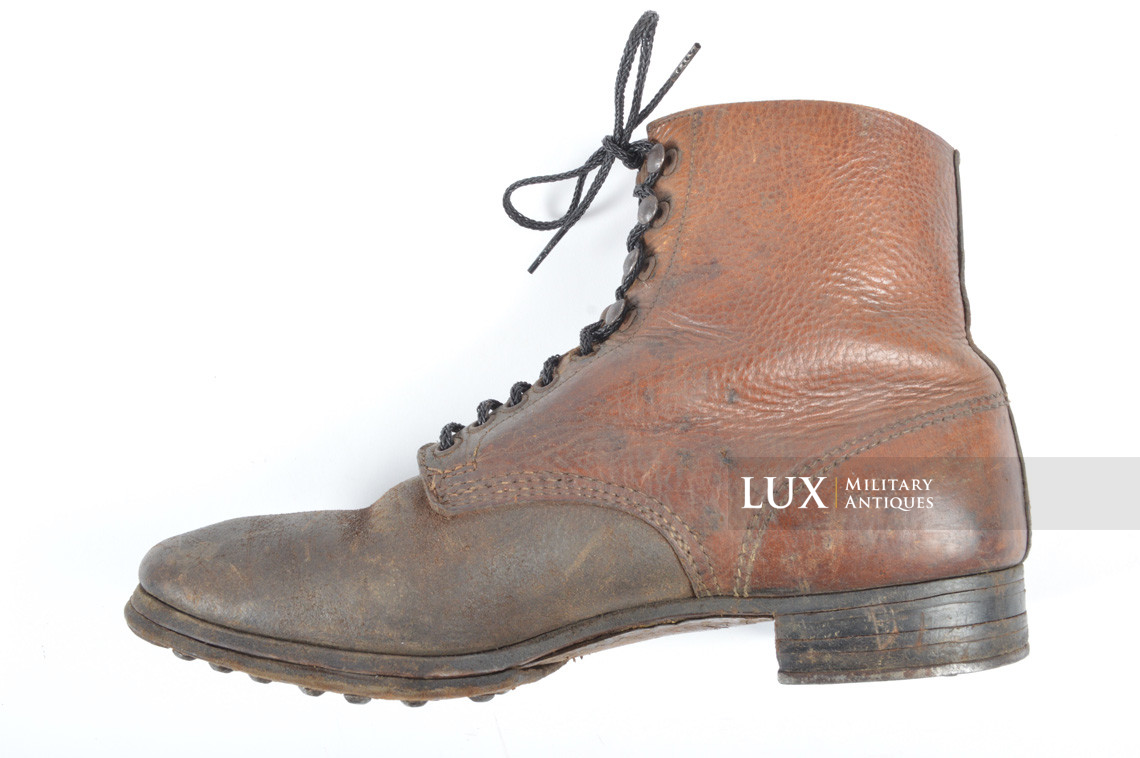 Late-war German low ankle combat boots - Lux Military Antiques - photo 12