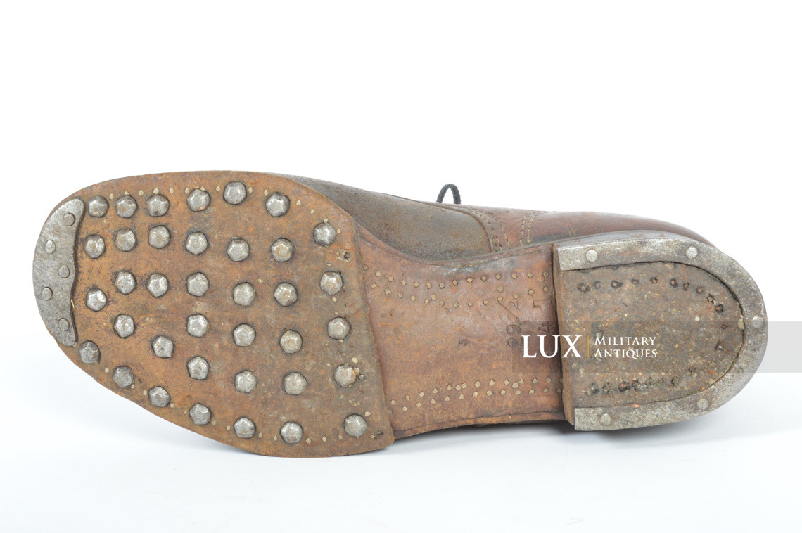 Late-war German low ankle combat boots - Lux Military Antiques - photo 18