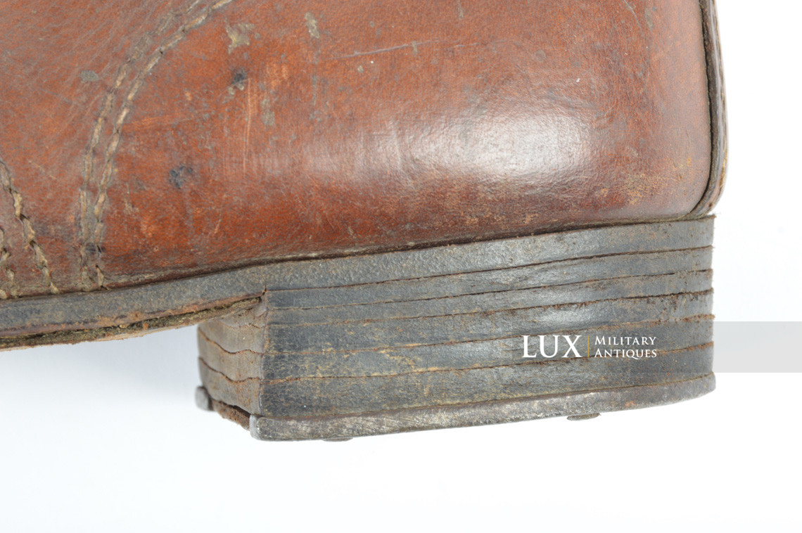 Late-war German low ankle combat boots - Lux Military Antiques - photo 24