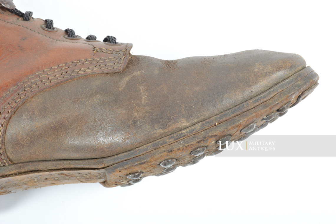 Late-war German low ankle combat boots - Lux Military Antiques - photo 29