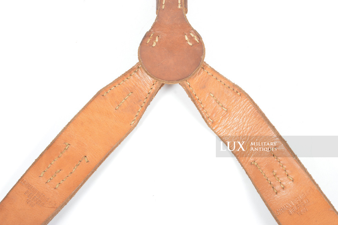 Early German combat Y-straps, « undyed / 1940 » - photo 17
