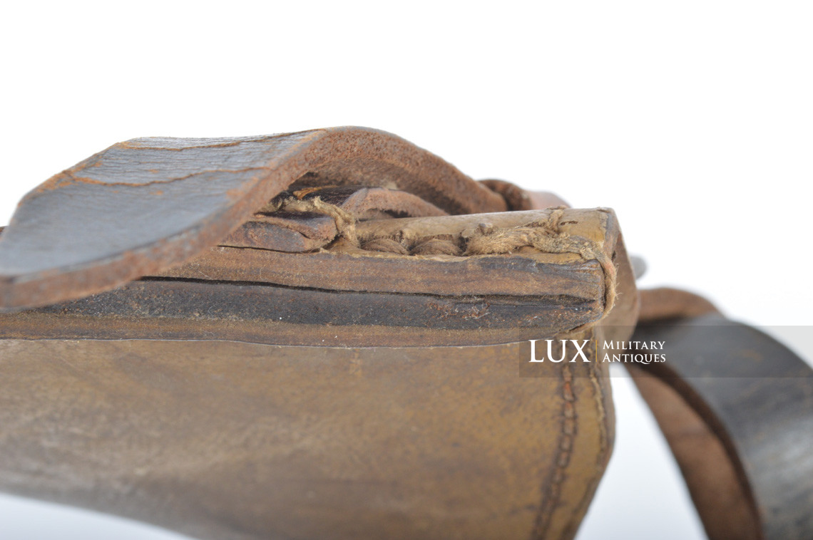 German late-war tan pressed cardboard entreating tool carrying case, « eue/44 » - photo 13