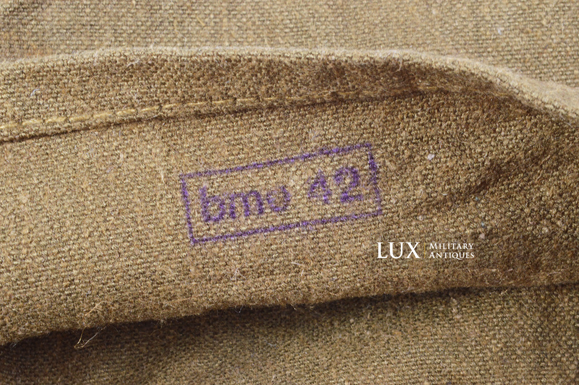 Unissued German tropical A-frame bag, « bmo 42 » - photo 14