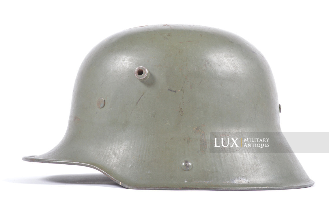 M16 German combat helmet, « captured / Rheims, France 1918 » - photo 4