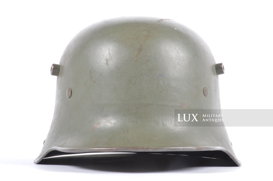 M16 German combat helmet, « captured / Rheims, France 1918 » - photo 8