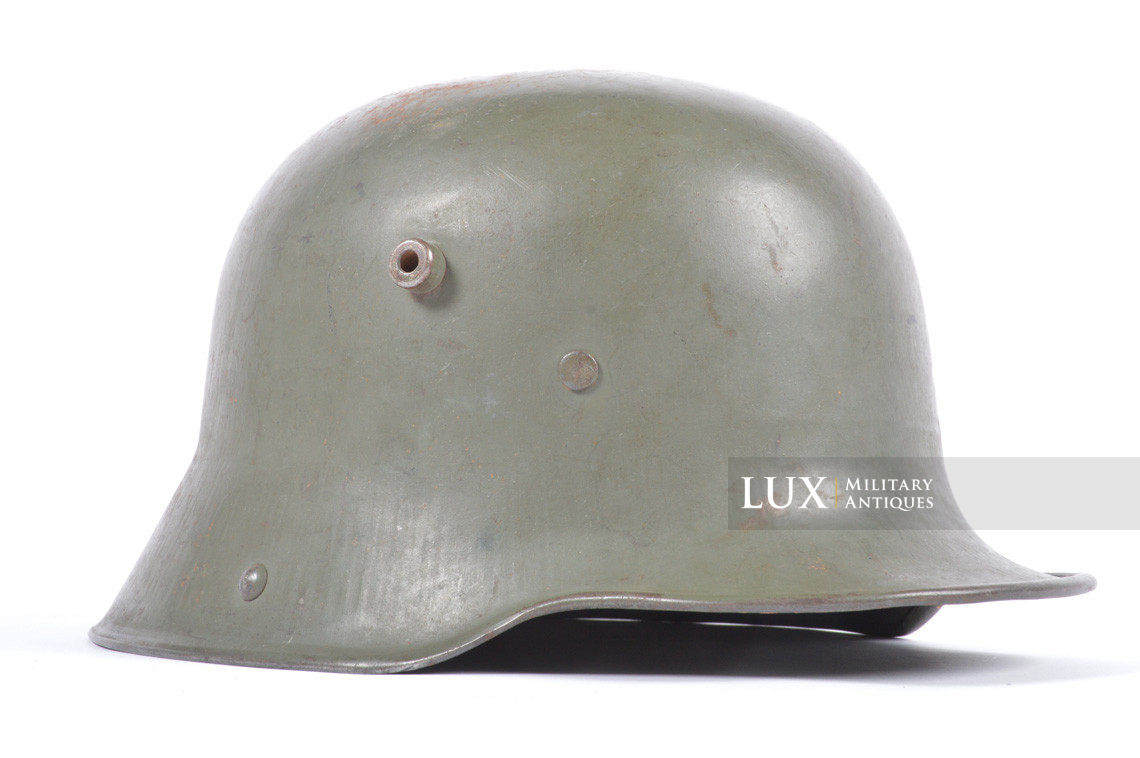 M16 German combat helmet, « captured / Rheims, France 1918 » - photo 9