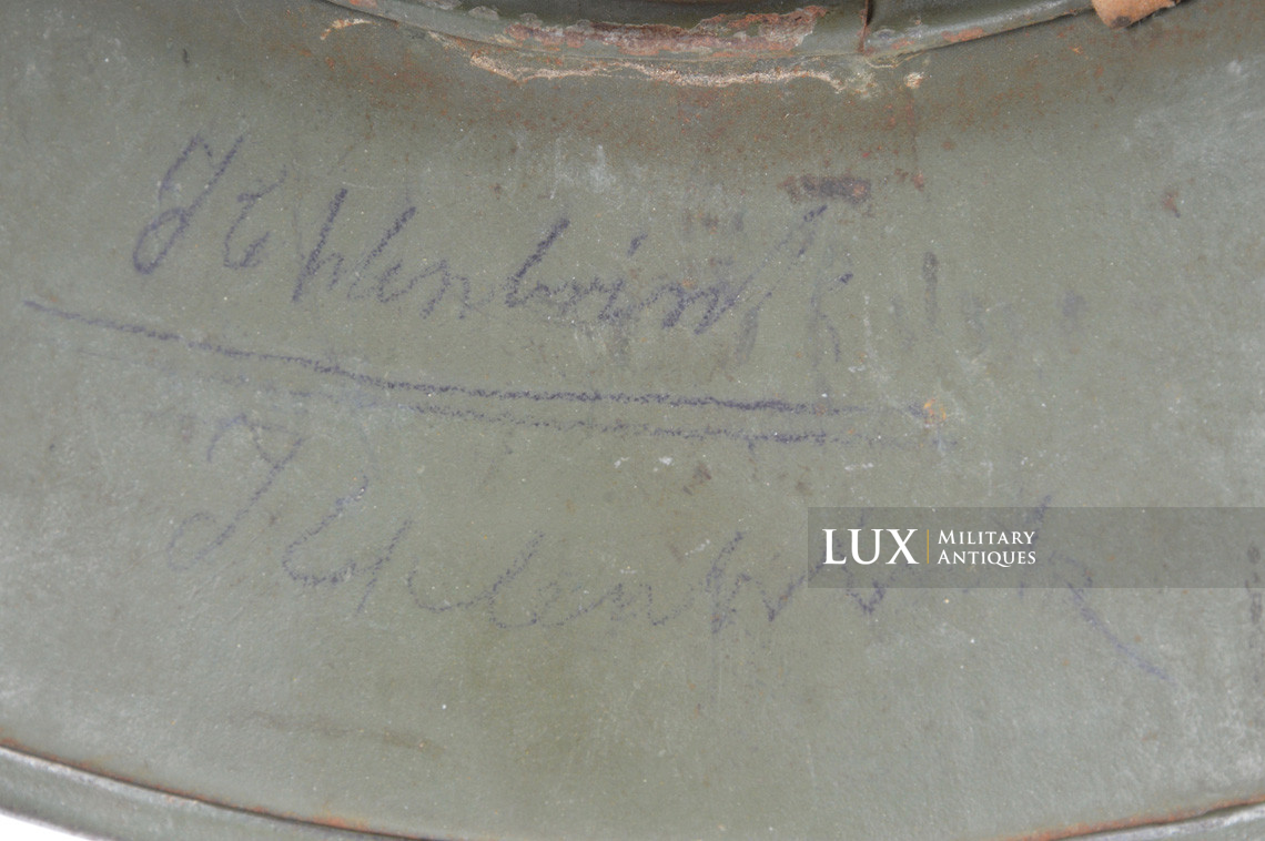 Casque allemand M16, « Souvenir / Rheims, France 1918 » - photo 28
