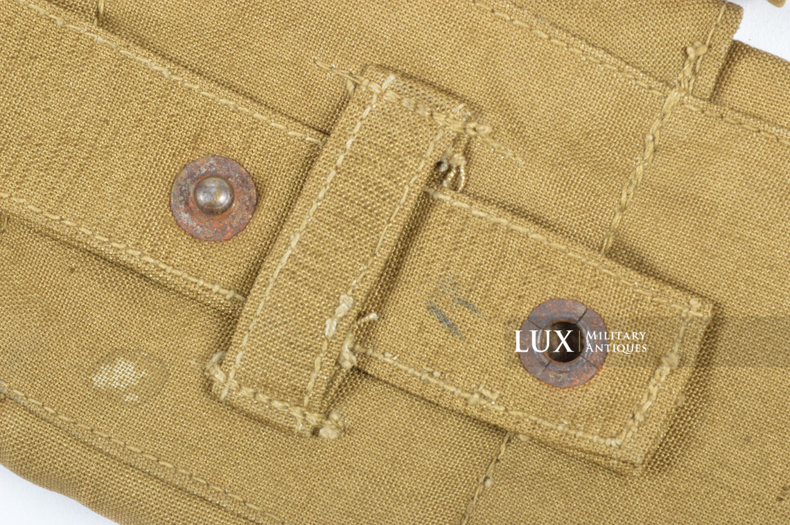 Late-war paratrooper's k98 tan ammunition bandoleer, « 1944 » - photo 15
