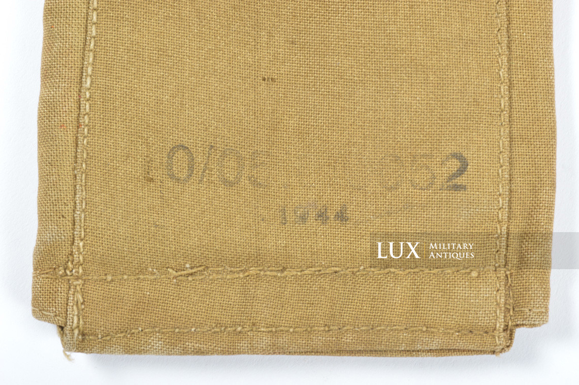 Late-war paratrooper's k98 tan ammunition bandoleer, « 1944 » - photo 16