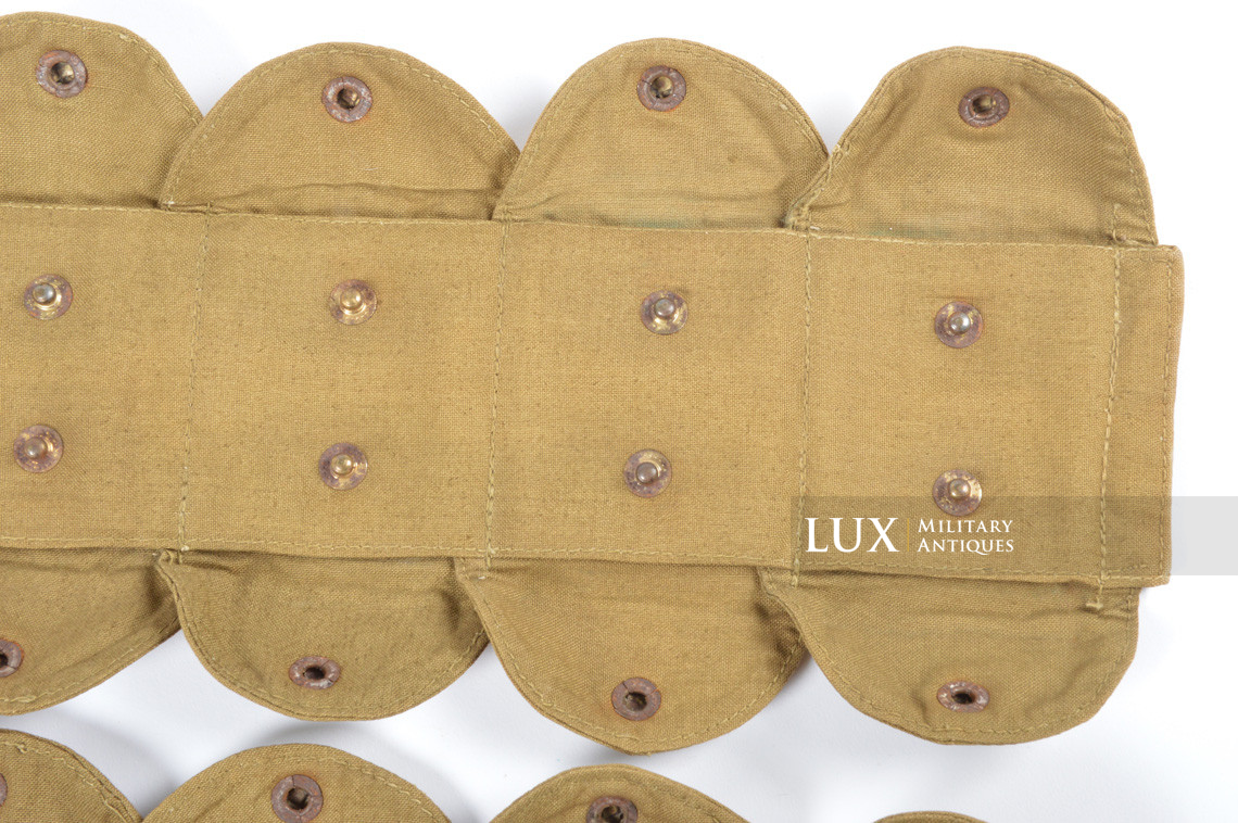 Late-war paratrooper's k98 tan ammunition bandoleer, « 1944 » - photo 19
