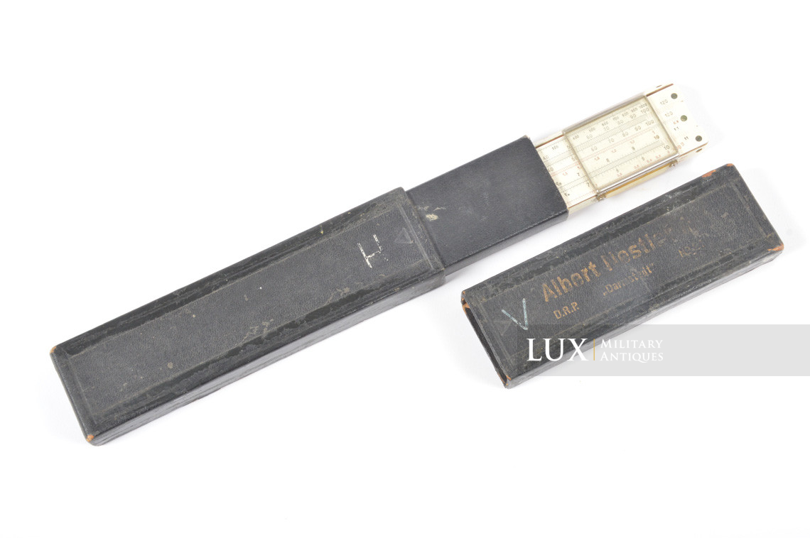 German cased distance measuring slide rule, « 1942 » - photo 8