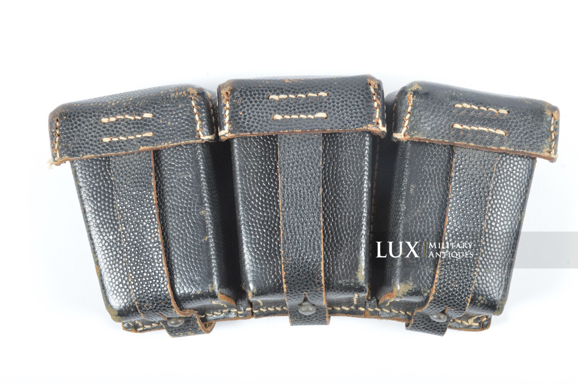 Late-war German bicolor K98 ammo pouch, « gfg1943 » - photo 4