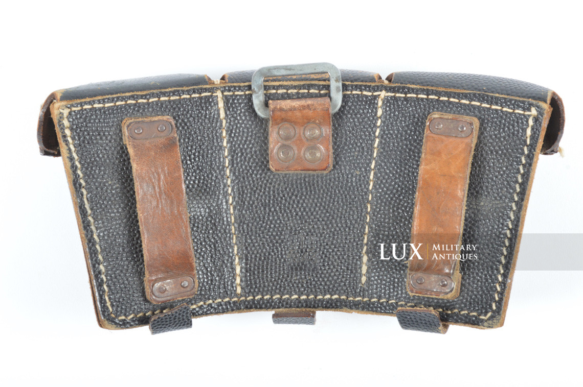 Late-war German bicolor K98 ammo pouch, « gfg1943 » - photo 8