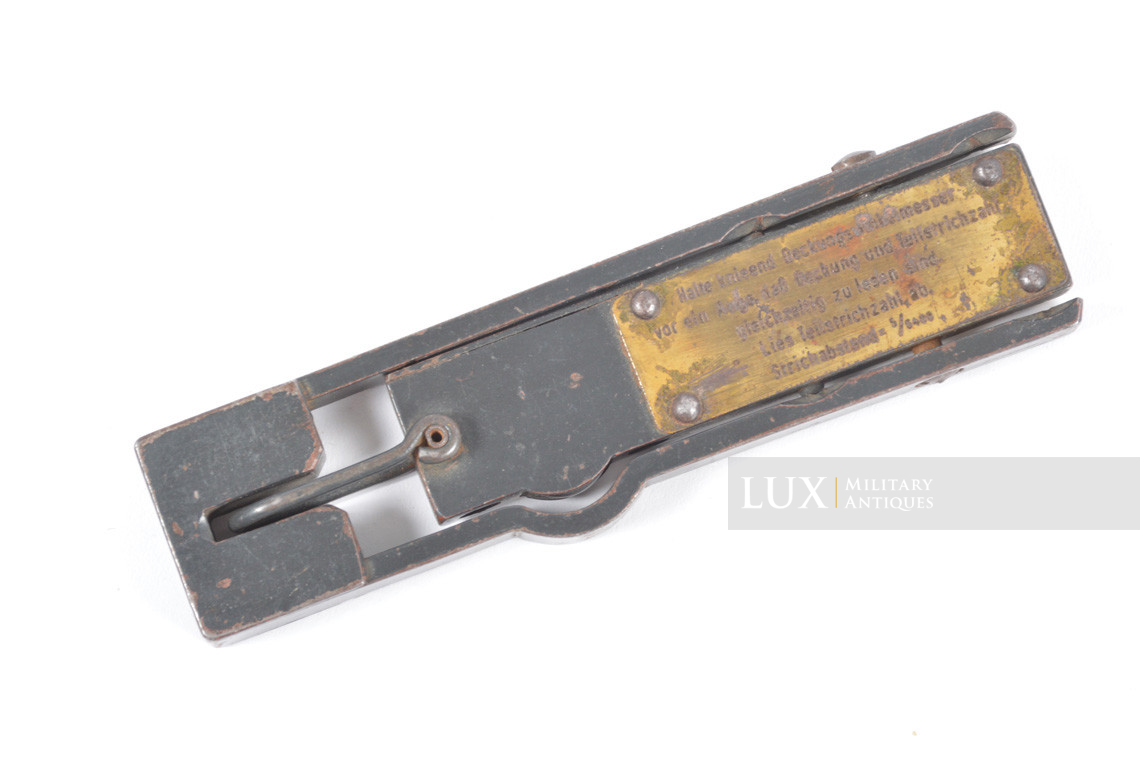 Instrument de mesure allemand pour le tir indirect, « Deckungswinkelmesser » - photo 8