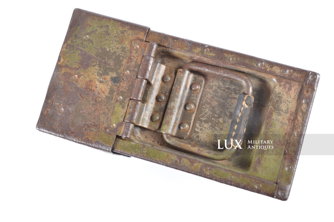 German three-tone camouflage MG34/42 ammunitions case, « 1.K. » - photo 23