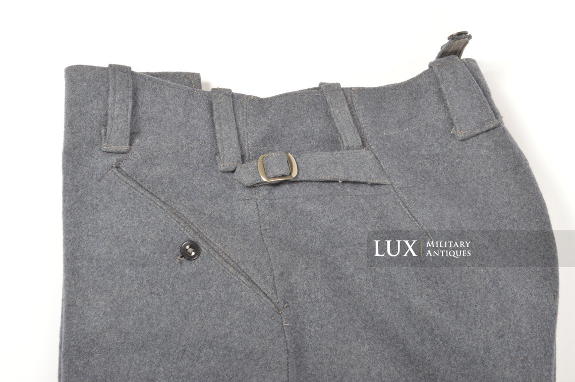Rare Luftwaffe combat trousers, « Keilhose » - photo 7