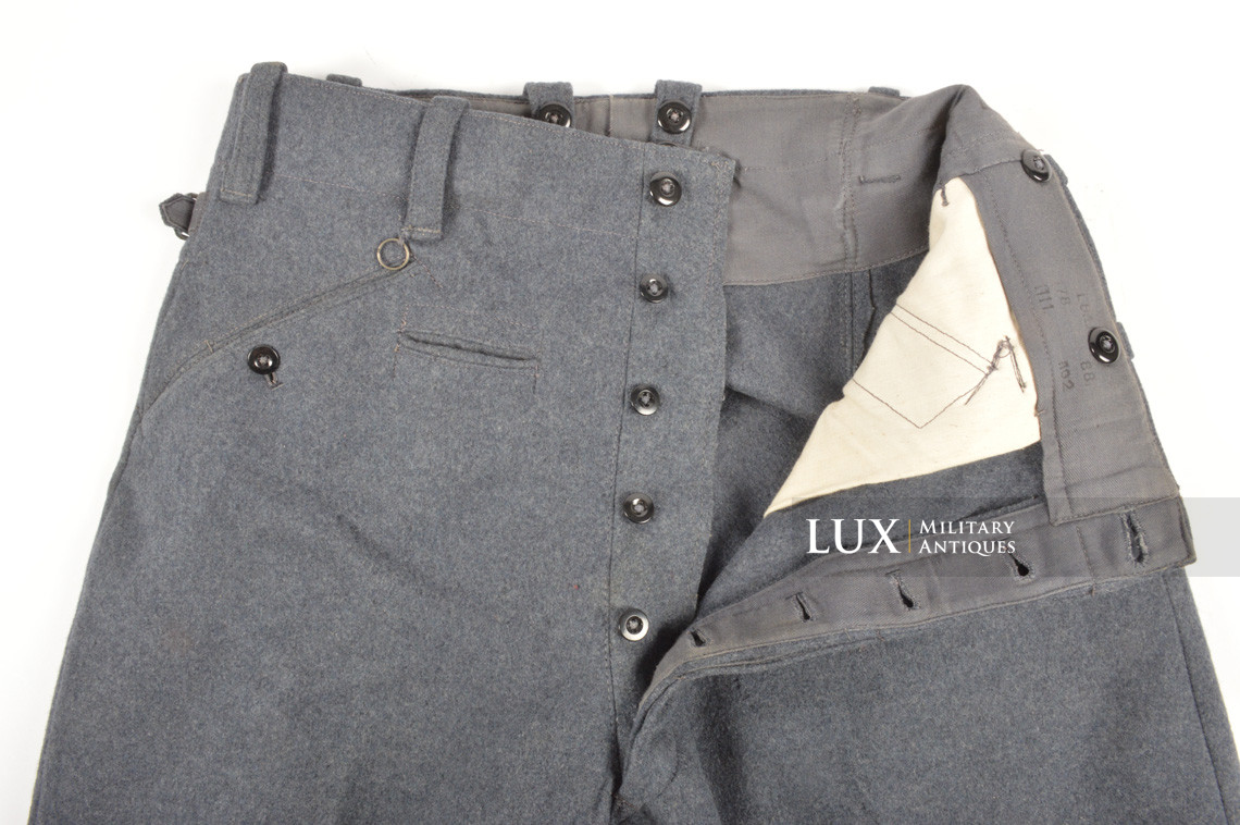 Rare Luftwaffe combat trousers, « Keilhose » - photo 19