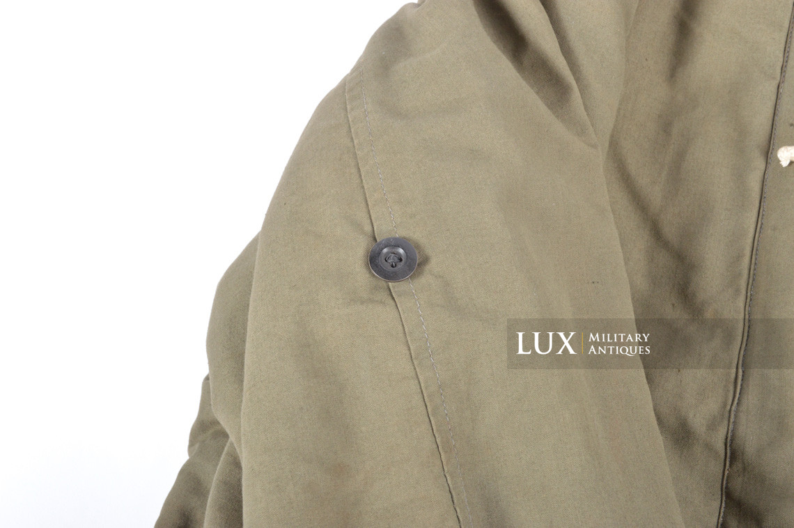 German green camouflage reversible to white winter parka - photo 10