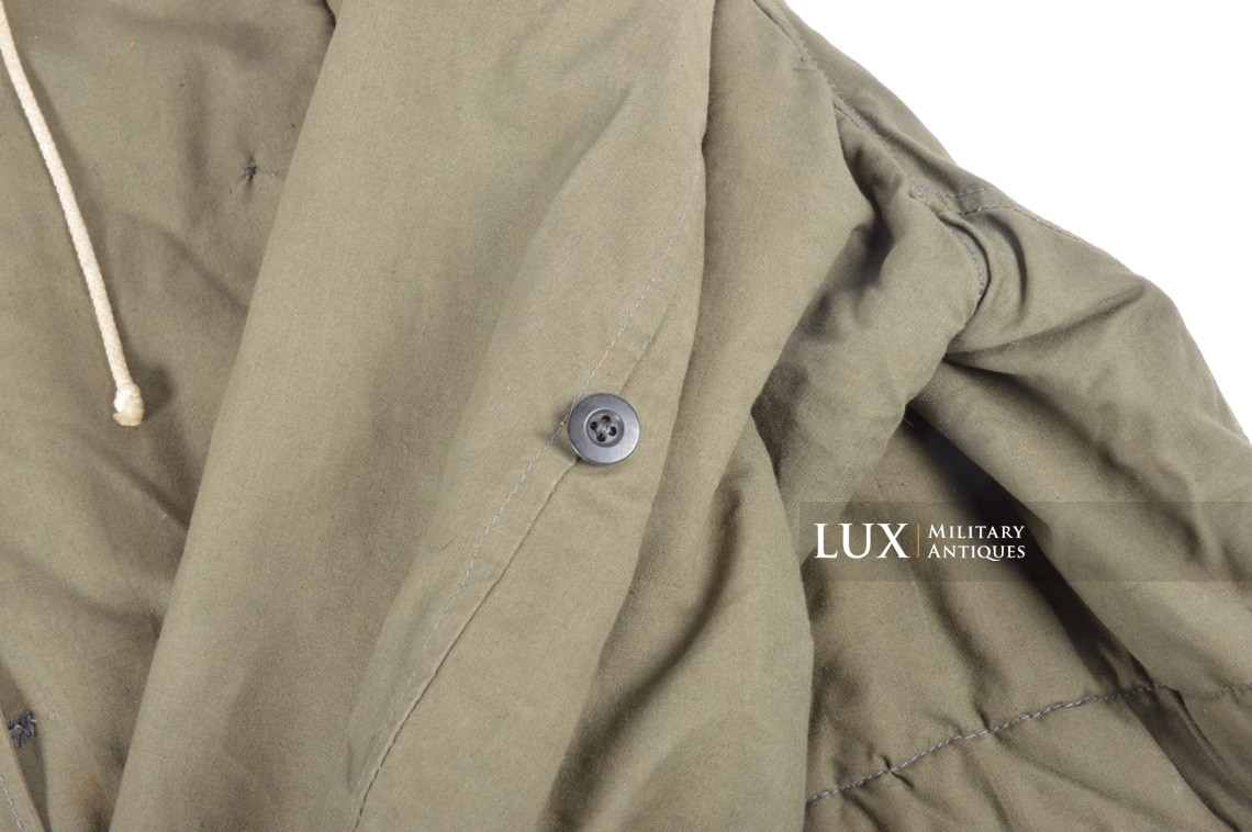 German green camouflage reversible to white winter parka - photo 11