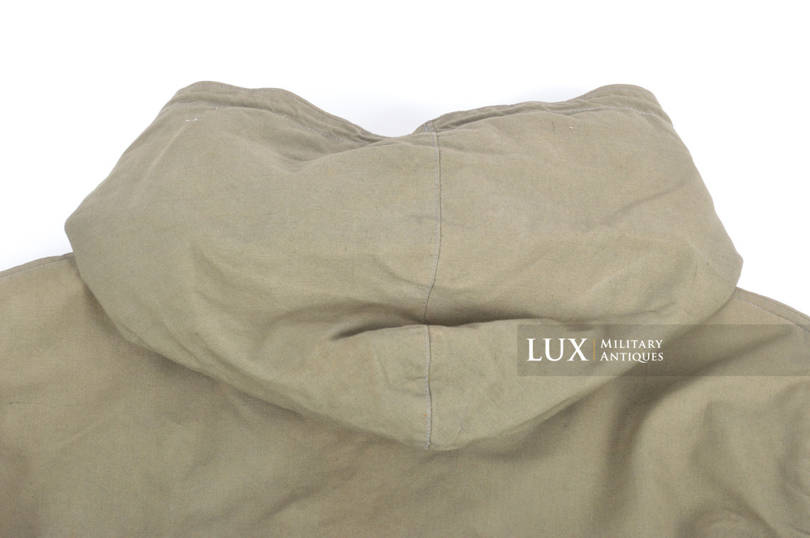 German green camouflage reversible to white winter parka - photo 13